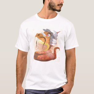 Akvarell År för Orm, Samuraj T Shirt