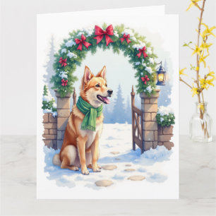 Akvarell Australian Kelpie Landsgate Kort