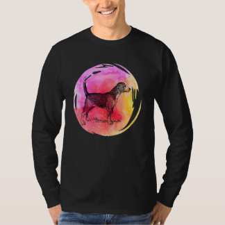 Akvarell Beagle Hund T Shirt