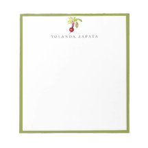 Akvarell Betskgrön Inramad