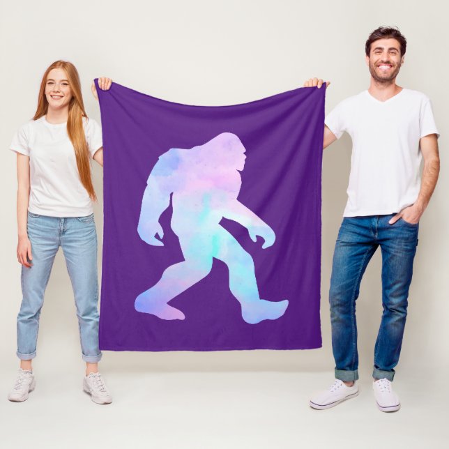 Akvarell Bigfoot Fleecefilt (På plats)