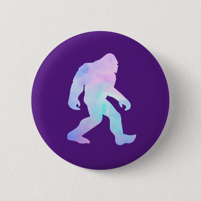 Akvarell Bigfoot Knapp (Framsida)