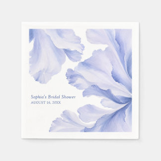 Akvarell Blomblad Elegant Bröllopsdusch Pappersservett