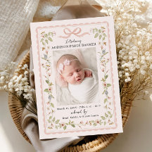 Akvarell Blommig Bebis Annonsering