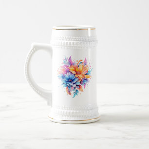Akvarell Blommig Blommor Design-24683 Sejdel