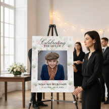 Akvarell Blommig Firande av Liv Tavla