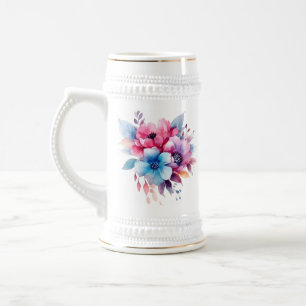 Akvarell Blommor Blommig Design Sejdel