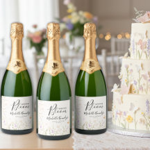 Akvarell Blommor Kärlek I Full Blomning Bröllopsfe