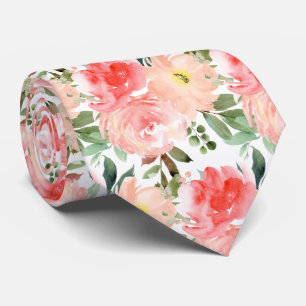 Akvarell Blush Rosor Peonies Eukalyptus Slips