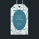 Akvarell Botanisk Davidstjärna Bar/Bat Mitzvah Presentetikett<br><div class="desc">Perfekt presentetikett för partygåvor vid en bat mitzvah, bar mitzvah eller annan judisk fest! Handgjord akvarellkonst på både framsida och baksida! HELT ANPASSNINGSBAR! Klicka på ”Personalisera” ovan för att redigera texten. Klicka på ”Redigera med designverktyg” för att justera typsnitt, färger och placeringar och för att ta bort baksidans design om...</div>