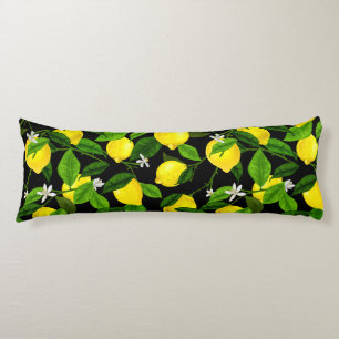 Akvarell Citron 2 Kroppskudde