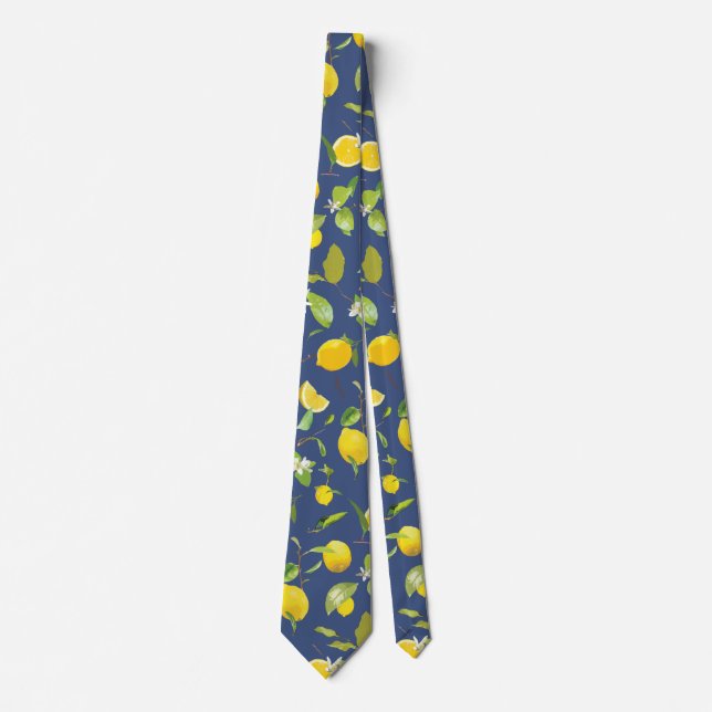 Akvarell Citron & blad 9 Slips (Framsida)