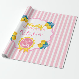 Akvarell Citron Nyutexaminerad Fest Klass 26 Presentpapper