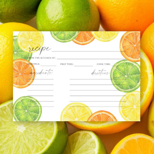 Akvarell citrus Bröllopsdusch (Skapare uppladdad)
