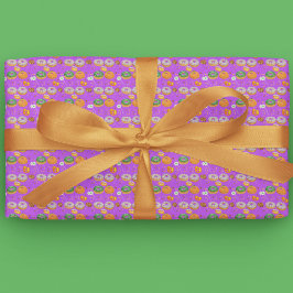 Akvarell Donut-licious Glad Halloween Godis Presentpapper