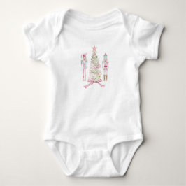 Akvarell Elegant nötknäppare balett rosa CT-Shirt T Shirt