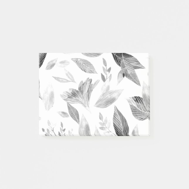 Akvarell fallna löv 8 post-it block (Framsida)