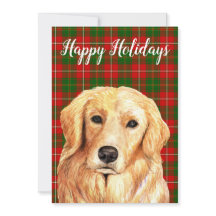 Akvarell Golden Retriever Anpassad