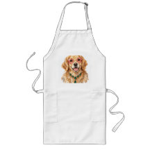 Akvarell Golden Retriever Hund | Känslig för Djure