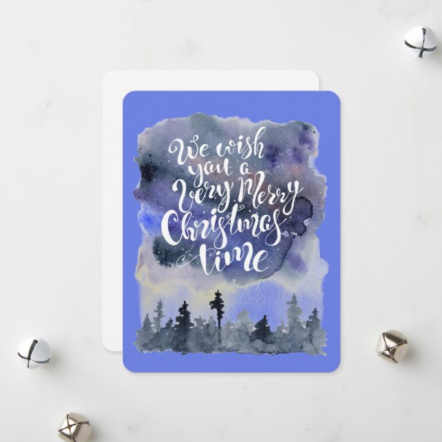 Akvarell julkort (Fram/Back In Situ)