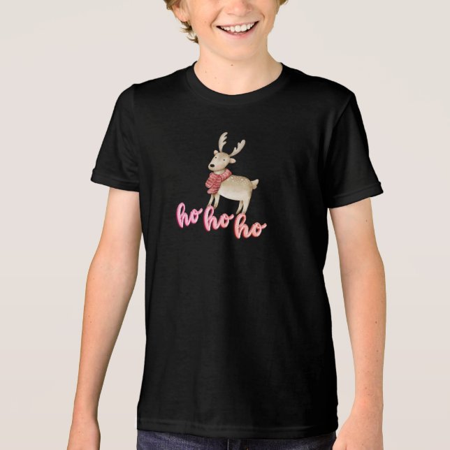 Akvarell Julren T Shirt (Framsida)