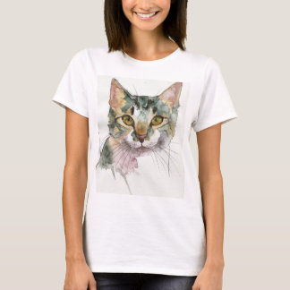 Akvarell Katt T Shirt