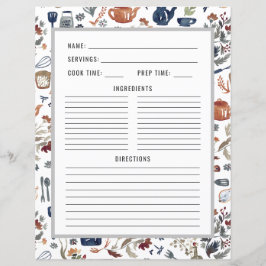 Akvarell Köksredskap | Receptsidor