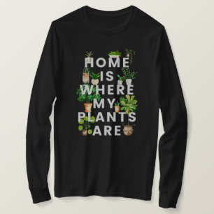 Akvarell Krukväxt Trädgårdscitat T Shirt