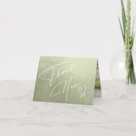 Akvarell Landskap Tack Sagegrön ID786 Kort