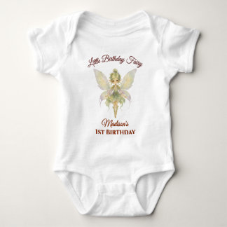 Akvarell Liten Älva Födelsedag T Shirt