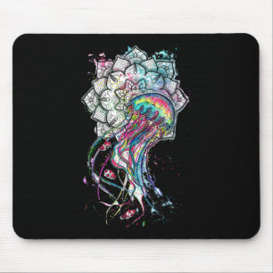 Akvarell Maneter Chakra Havsdjur Yoga Boho A Musmatta