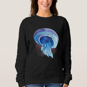 Akvarell Maneter Djuphavsvarelser och Rift T Shirt