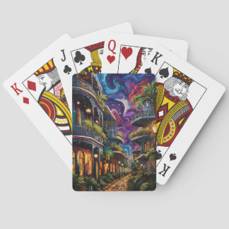 AKVARELL NEW ORLEANS MADRI GRAS SCENER CASINOKORT