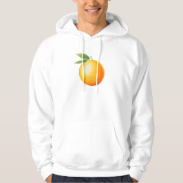 Akvarell Orange Hoodie