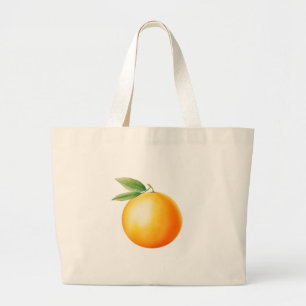 Akvarell Orange Jumbo Tygkasse