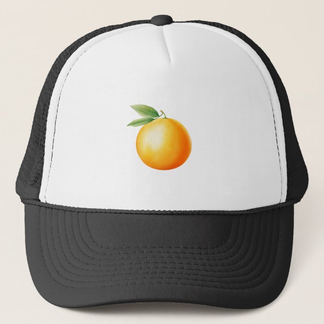 Akvarell Orange Keps (Framsida)