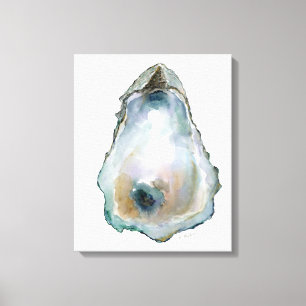 Akvarell Oyster Canvastryck