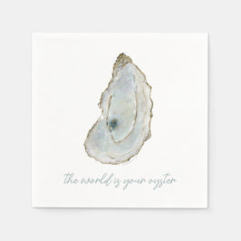 Akvarell Oyster Pappersservett
