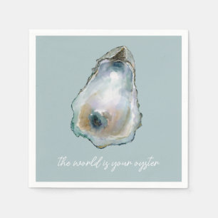 Akvarell Oyster Pappersservett