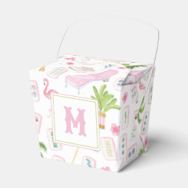 Akvarell Palm Beach Mahjong Presentaskar