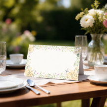 Akvarell Päron Blommig Trädgårds Baby Shower Blank