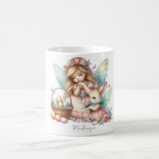 Akvarell Påsk Vår Älva Kaffemugg (Center)