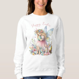 Akvarell Påsk Vår Fe T Shirt