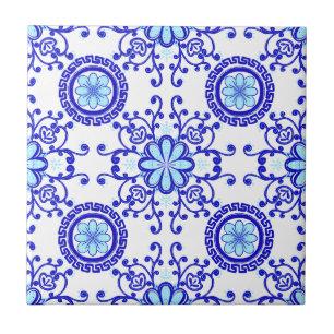 Akvarell Positano Amalfi Kakeldesign  Kakelplatta