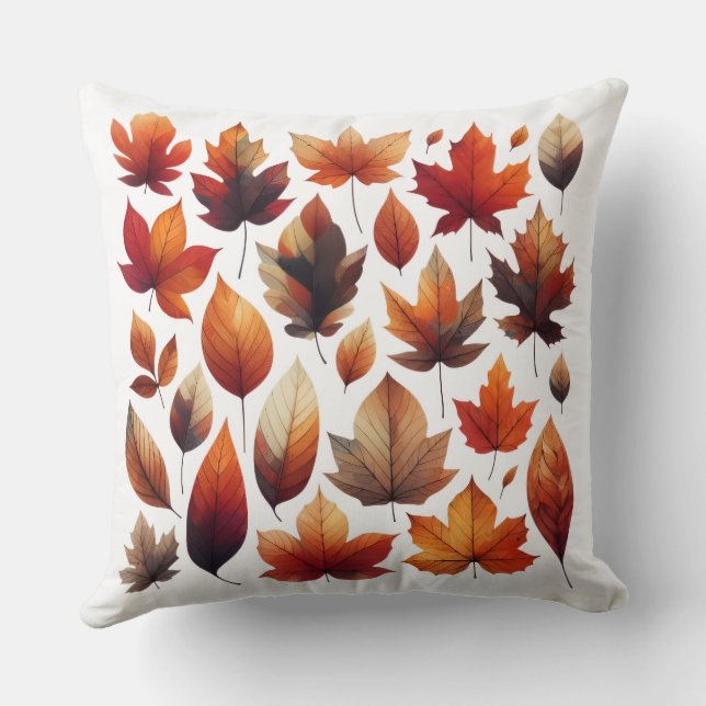 akvarell Pumpkin Style Kuddcover  Kudde (Baksida)
