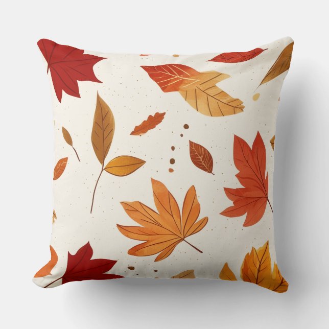 akvarell Pumpkin Style Kuddcover  Kudde (Framsida)