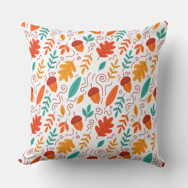 akvarell Pumpkin Style  Kuddcover  Kudde (Framsida)
