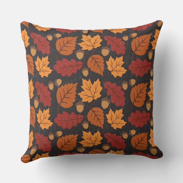 akvarell Pumpkin Style Kuddcover  Kudde (Baksida)