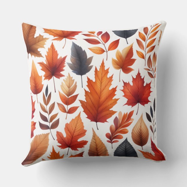 akvarell Pumpkin Style Kuddcover  Kudde (Baksida)