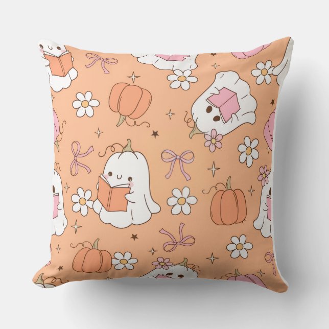 akvarell Pumpkin Style  Kuddcover  Kudde (Framsida)